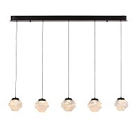 Подвесной светильник MD25030003-5B matt black/clear