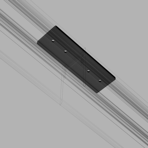 Slim Magnetic Соединительная планка широкая для шинопровода черный 85088/00 85088/00 Slim Magnetic Соединительная планка широкая для шинопровода черный 85088/00 85088/00