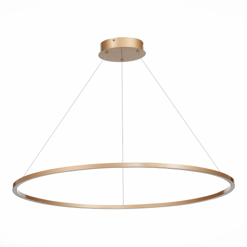 ST605.243.46 Светильник подвесной ST-Luce Золотистый/Белый LED 1*46W 4000K Подвесные светильники фото 2