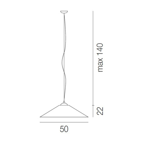 Подвесной светильник SP SOSPESE C green фото 4