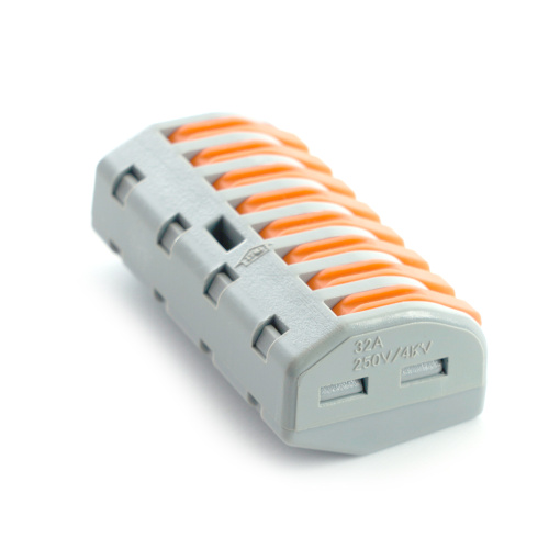 Клемма строительно-монтажная 8-проводная STEKKER, LD222-418 фото 7