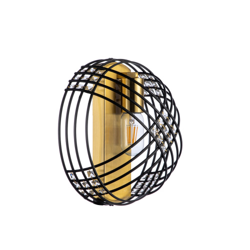 Настенный светильник 10001/1W Black фото 2