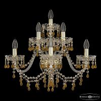 Бра хрустальные 1410B/3+2+1/240/XL G V1003 R721 Bohemia Ivele Crystal (Богемия Ивеле Кристалл)