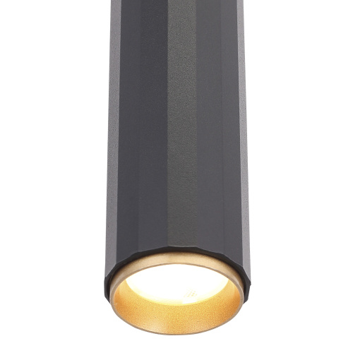 SL6210.403.01 Светильник подвесной ST-Luce Черный/Черный, Золотистый LED 1*7W 3000K LILT фото 7