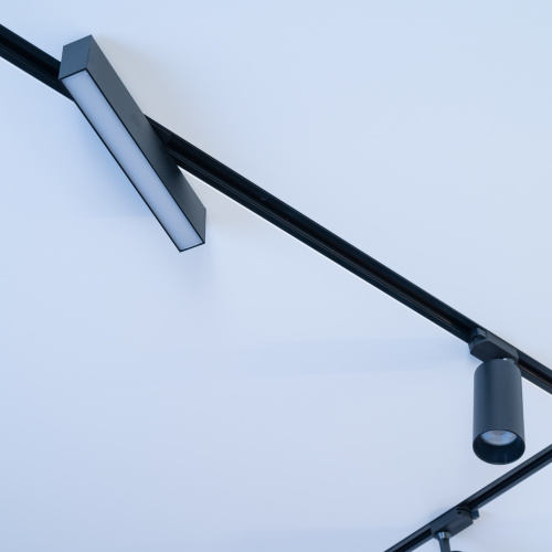 DK6430-BK Трековый светильник IP 20, 10 Вт, LED 3000, черный, алюминий фото 8