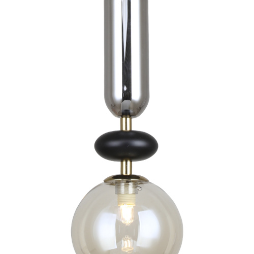 Подвесной светильник Escada 2102/1S G9*40W Black/Amber/Smoke фото 3