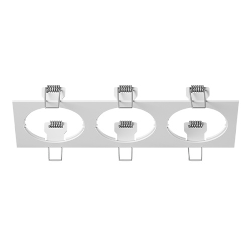 217536 Рамка INTERO 16 Triple QUADRO БЕЛЫЙ 217536 Рамка INTERO 16 Triple QUADRO БЕЛЫЙ