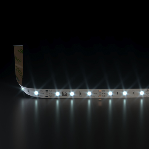Светодиодная лента 12 В 4,8 Вт/м 60 Led/м 2835 IP20, холодный белый 6500К, 5 м Лента светодиодная 12V 4,8W 60Led 2835 IP20 холодный белый, 5м фото 2 Светодиодная лента 12 В 4,8 Вт/м 60 Led/м 2835 IP20, холодный белый 6500К, 5 м Лента светодиодная 12V 4,8W 60Led 2835 IP20 холодный белый, 5м фото 2