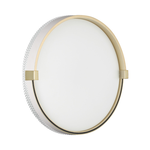 7646/CLN PALE SN 189 Светильник пластик/белый/золотой LED 36Вт 4000К D340 IP43 OLIDI WHITE 7646/CLN PALE SN 189 Светильник пластик/белый/золотой LED 36Вт 4000К D340 IP43 OLIDI WHITE