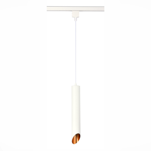 ST152.516.01 Светильник трековый Белый GU10 1*50W IP20 D60xH400 220V Без ламп BASE фото 2