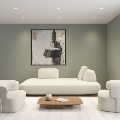 Встраиваемый светильник под шпатлевку SPOT HIDE, до 15 Вт LED, GU10, IP20, алюминий, белый фото 2