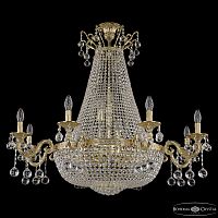 Люстра груша хрустальная 2128H201/8/100IV/Y1 G Bohemia Ivele Crystal (Богемия Ивеле Кристалл)