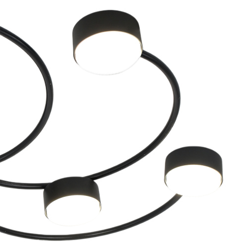 Потолочный светильник Escada 1180/9P GX53*15W Black фото 4