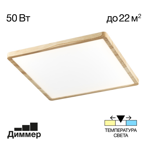 Citilux Бейсик CL738K502V LED Светильник накладной Клён Citilux Бейсик CL738K502V LED Светильник накладной Клён