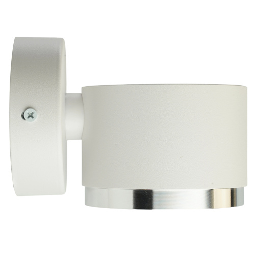 Светильник  настенный Feron HL4598  Barrel DUET 12W, 230V,GX53, белый + хром IP20 фото 7