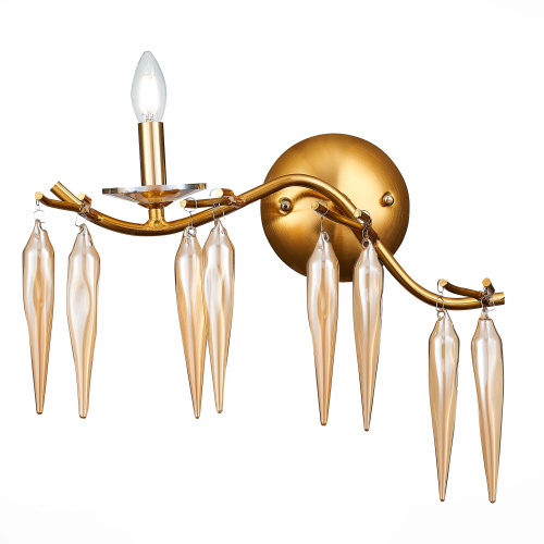 SL1653.201.01 Бра ST-Luce Золотистый/Золотистый E14 1*40W SIENA фото 3 SL1653.201.01 Бра ST-Luce Золотистый/Золотистый E14 1*40W SIENA фото 3