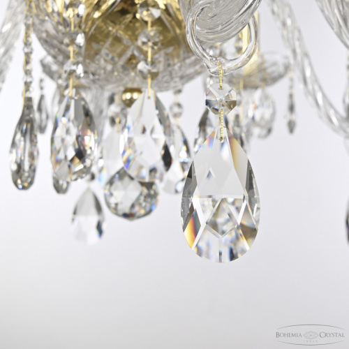 Люстра хрустальная 118/10/240 G Bohemia Ivele Crystal (Богемия Ивеле Кристалл) фото 4