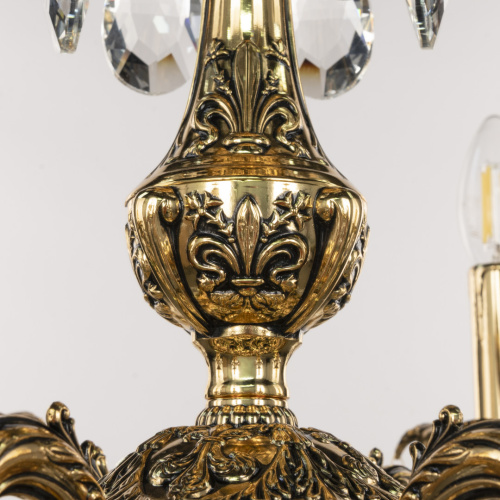 Люстра с хрустальными подвесками AL79101/6/175 B GB Bohemia Ivele Crystal (Богемия Ивеле Кристалл) фото 2