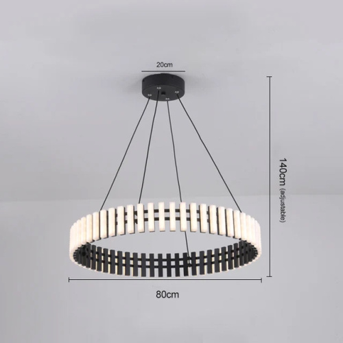 Подвесной светильник 10536P/D800 black фото 2