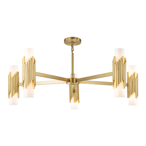 Люстра Elstead Lighting, Арт. MARVELE10-AB-OPAL фото 3