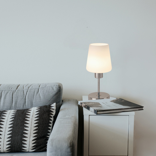 Настольный светильник 120004/1T E27*60W Chrome фото 2