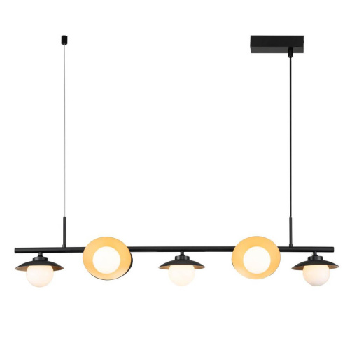 Подвесная люстра Indigo Corazza 10015/7P Black V000282 Подвесная люстра Indigo Corazza 10015/7P Black V000282