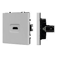 Механизм HDMI розетки SCT-NOBE-MHD1-SFPL-IS Arlight 061845