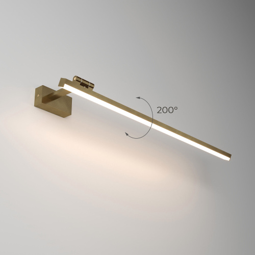 Светильник настенный светодиодный Acento латунь 40155/LED фото 2