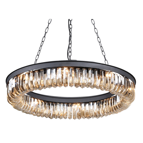 Люстра Crystal 8 black