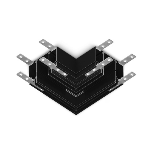 Коннектор L-образный встраиваемый Ambrella Light Track System Magnetic 220V GL1046 Коннектор L-образный встраиваемый Ambrella Light Track System Magnetic 220V GL1046