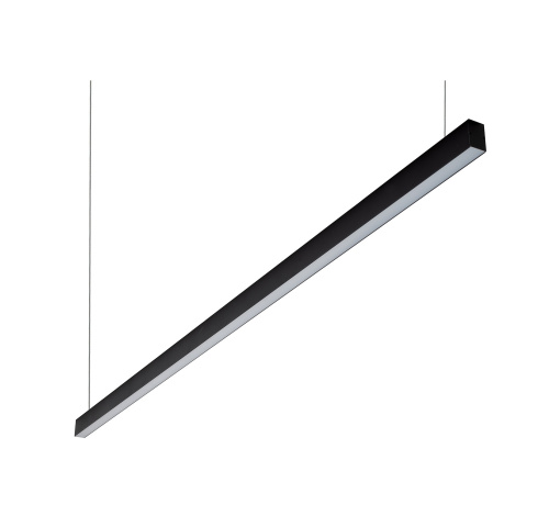 DK9253-BK Линейный светильник 62W 2500mm 3000K, черный фото 2 DK9253-BK Линейный светильник 62W 2500mm 3000K, черный фото 2