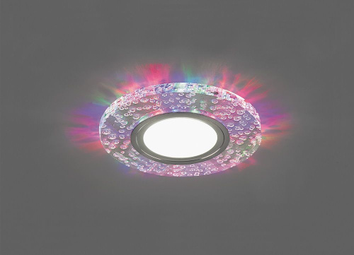 Светильник встраиваемый с белой LED подсветкой Feron CD953 потолочный MR16 G5.3, прозрачный фото 2 Светильник встраиваемый с белой LED подсветкой Feron CD953 потолочный MR16 G5.3, прозрачный фото 2