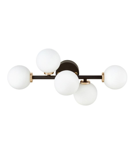 Бра Lumina Deco Marsiada LDW 6033-5 BK+F.GD фото 4