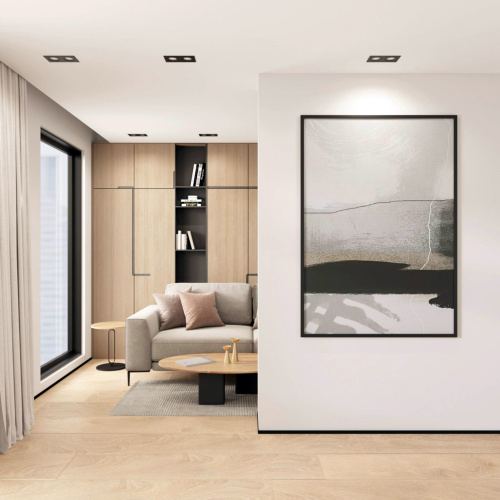 DK2122-BK Встраиваемый светильник, IP 20, 50 Вт, GU10, черный, алюминий фото 2