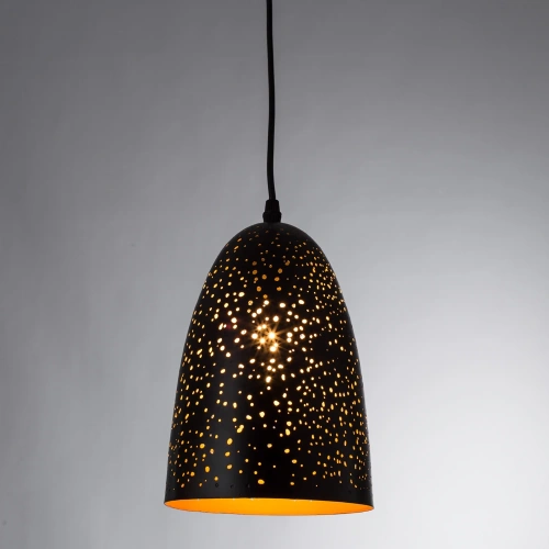 Подвесной светильник Arte Lamp BUCHINO A1615SP-1BK фото 2