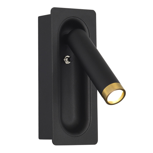 SL6238.401.01 Светильник настенный ST-Luce черный/черный,латунь LED 1*3W 4000K PARILLA фото 2