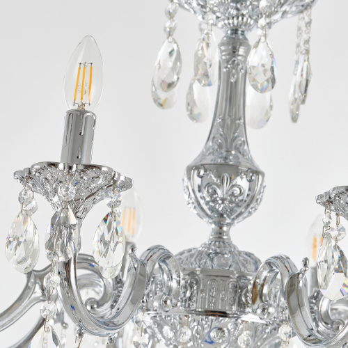 Люстра с хрустальными подвесками AL78101/8/250 B Ni Bohemia Ivele Crystal (Богемия Ивеле Кристалл) фото 6 Люстра с хрустальными подвесками AL78101/8/250 B Ni Bohemia Ivele Crystal (Богемия Ивеле Кристалл) фото 6