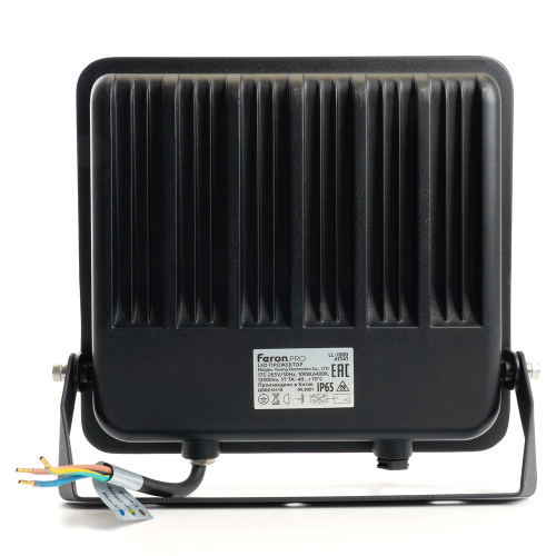 Светодиодный прожектор Feron.PRO LL-1000 IP65 100W 6400K  черный фото 8