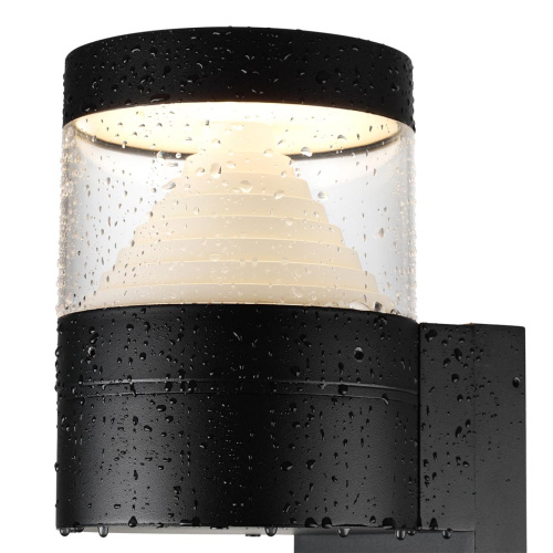 7140/20WL NATURE ODL25 669 Настенный светильник черный/металл IP54 LED 20W 652Лм 245° 3000K 85-265V HULK фото 5 7140/20WL NATURE ODL25 669 Настенный светильник черный/металл IP54 LED 20W 652Лм 245° 3000K 85-265V HULK фото 5