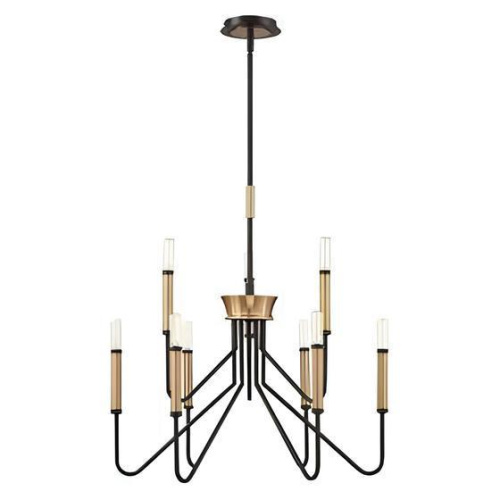 Люстра подвесная Alfa Light F1124-21 D750*H710 BK+GD