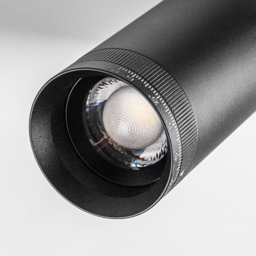 205007 Светильник точечный TETA APP LED 12W 1050LM 10-50G COB ЧЕРНЫЙ МАТОВЫЙ SMART PRO 3000-6000K DIM фото 3