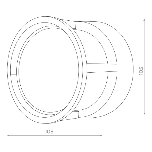 SL9504.411.01 Светильник уличный настенный ST-Luce Черный/Белый LED 1*5W 4000K ALCENO фото 2