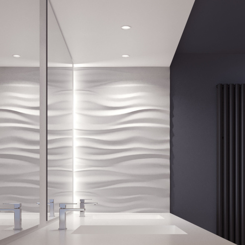 Светильник встраиваемый Andi GU10 белый IP44 25061/01 фото 2