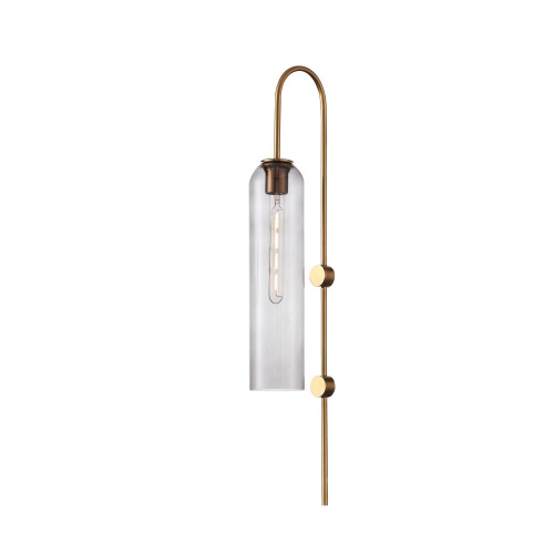 SL1145.341.01 Светильник настенный ST-Luce Латунь/Дымчатый E27 1*60W CALLANA фото 3 SL1145.341.01 Светильник настенный ST-Luce Латунь/Дымчатый E27 1*60W CALLANA фото 3