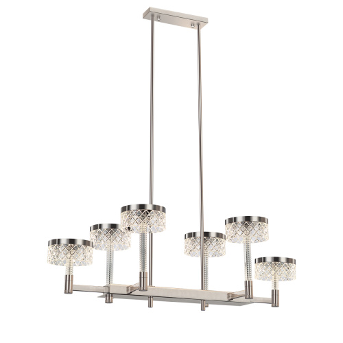 Люстра MD21020075-6B satin nickel фото 2 Люстра MD21020075-6B satin nickel фото 2