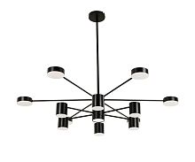 07649-13D,19 Люстра димм.Мекли черный Led 180W