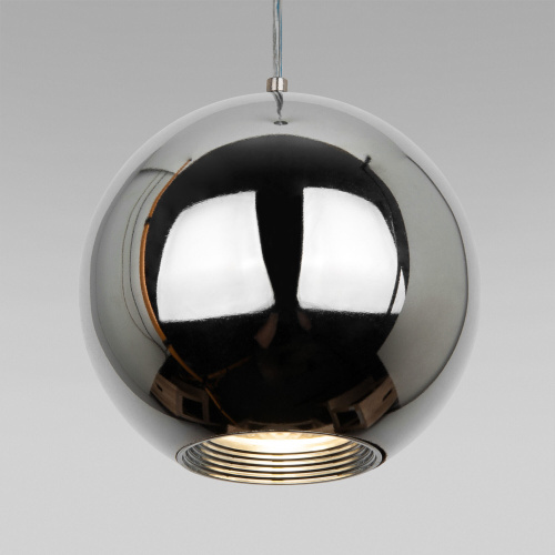 Подвесной светодиодный светильник 50215/1 LED хром фото 3