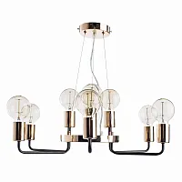 Подвесная люстра Arte Lamp GELO A6001LM-9BK