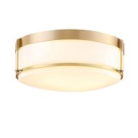 Потолочный светильник Cloyd SATTER FM3 / Ø39 см - латунь (арт.10193)