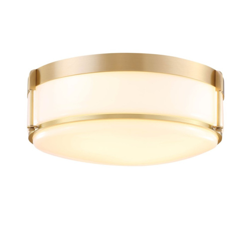 Потолочный светильник Cloyd SATTER FM3 / Ø39 см - латунь (арт.10193)